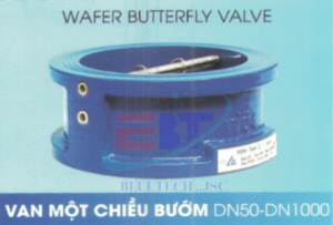 Van một chiều bướm DN50 - DN1000