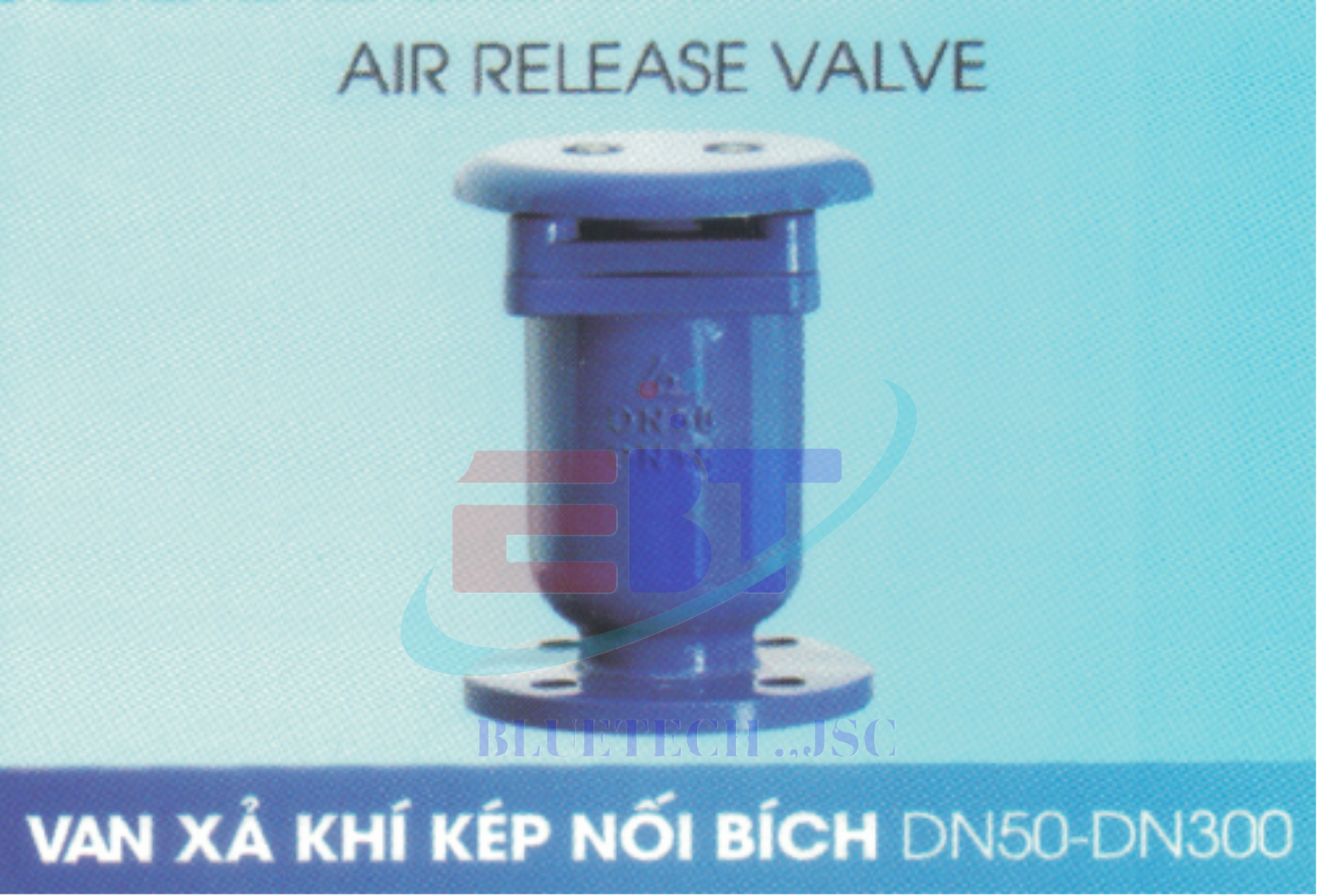 Van xả khí kép mặt bích Shinyi