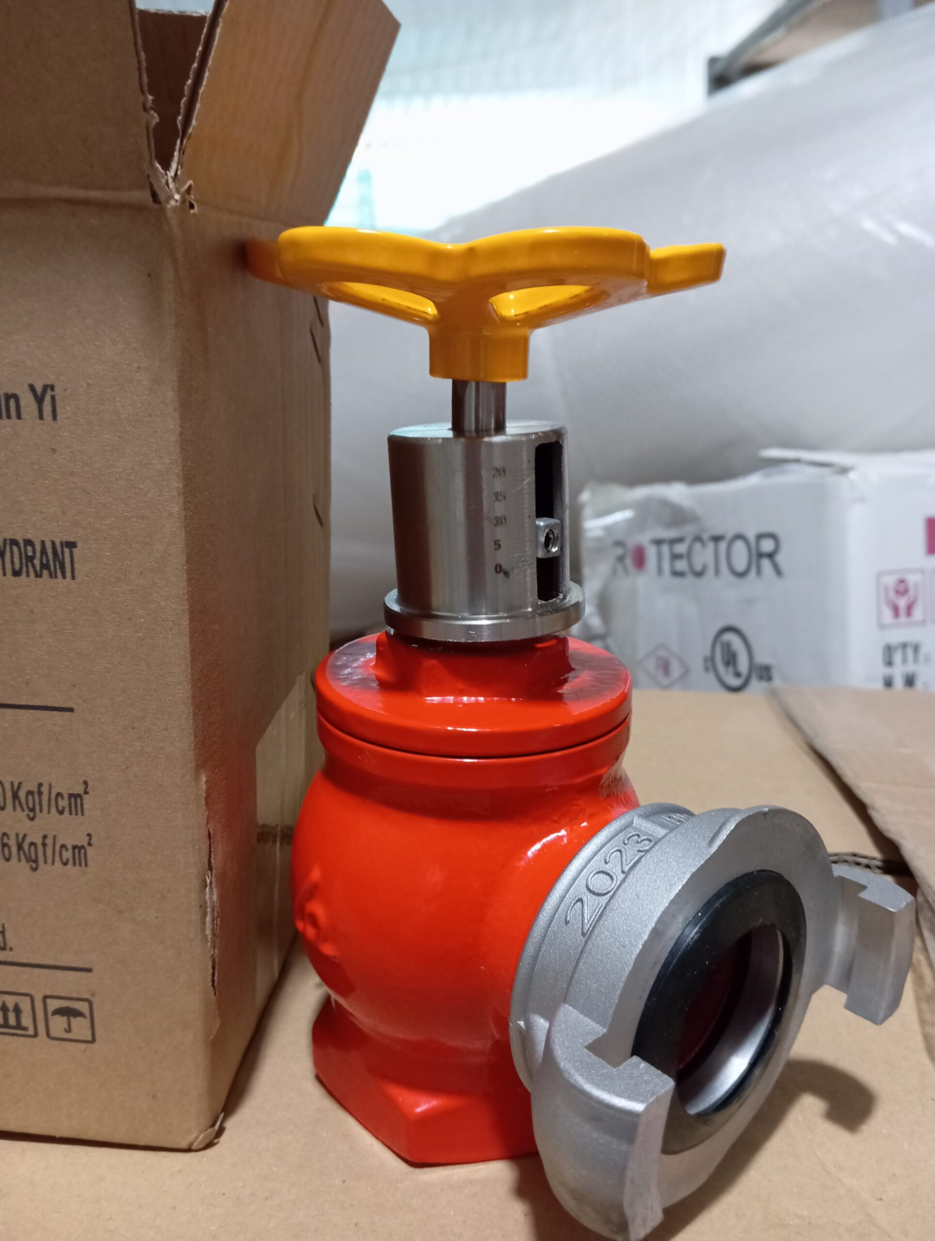 Van góc PCCC giảm áp Shinyi