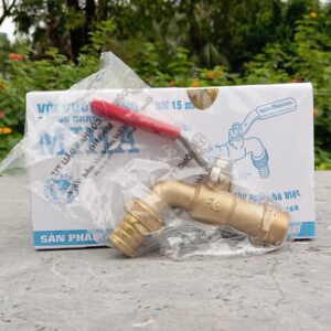 Van vòi đồng tay gạt MIHA
